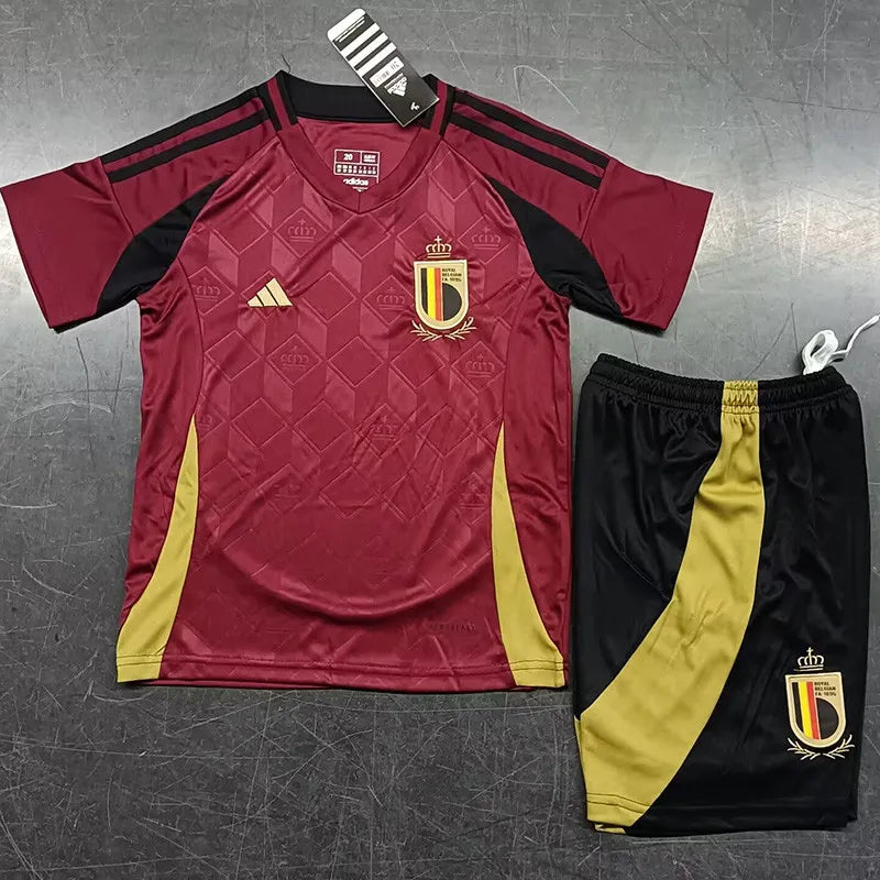 Maillot de football Belgique Domicile Enfant 2024-25