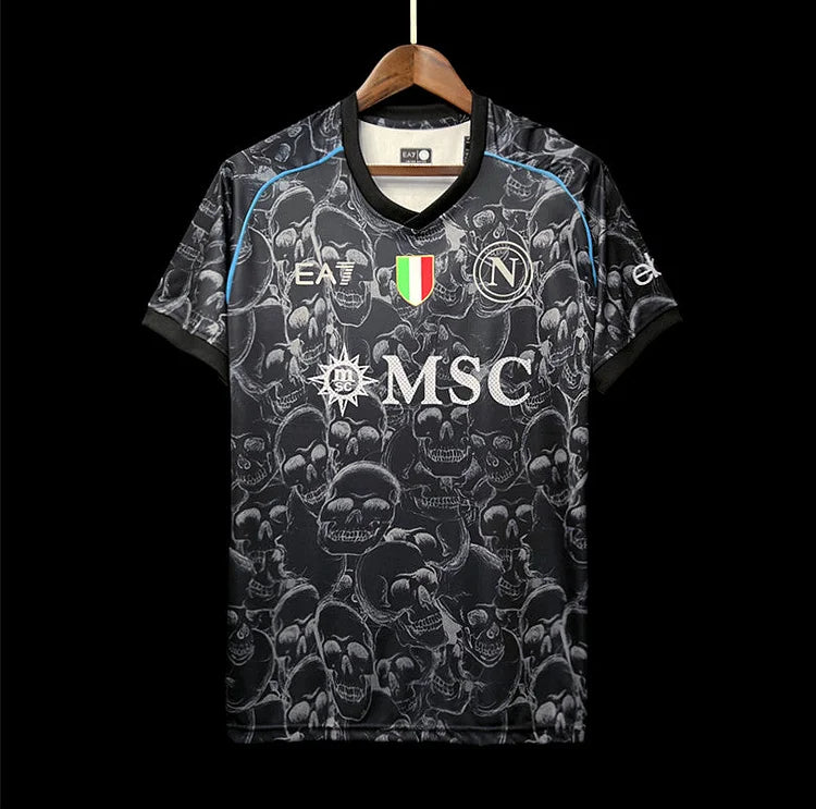 Naples maillot foot Halloween edition 2023 2024