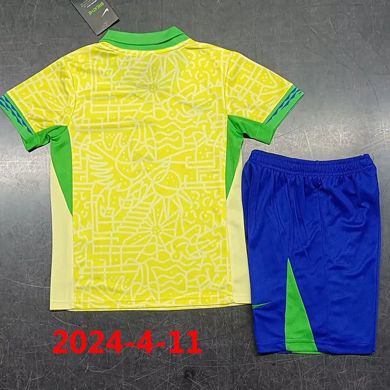 Maillot de football Brésil domicile 2024-25