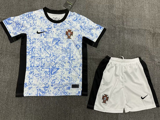 Maillot de football Portugal extérieur pour enfants 2024-25