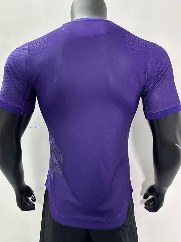 Maillot de football RMA Y-3 violet version joueur