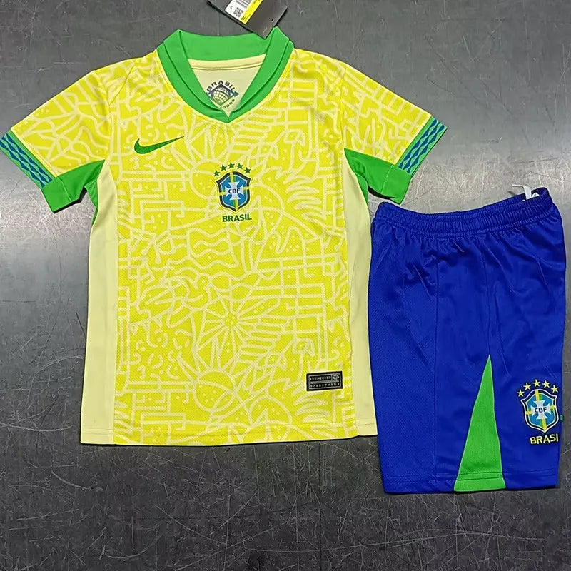 Maillot de football Brésil domicile 2024-25