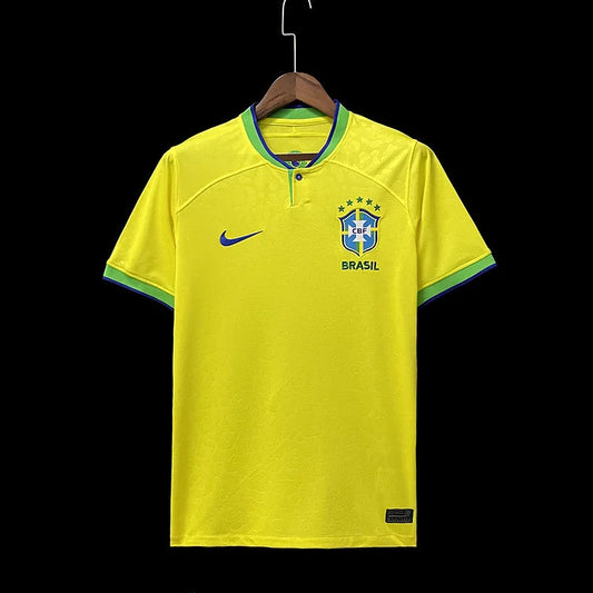 Brésil Maillot Domicile 2022/23 Coupe du Monde