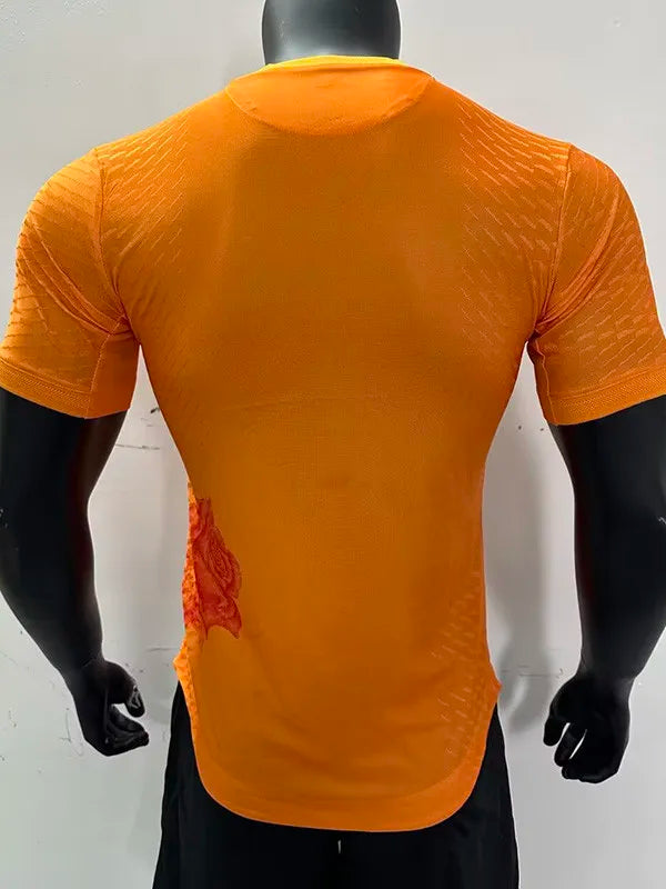 Maillot de football RMA Y-3 orange version joueur