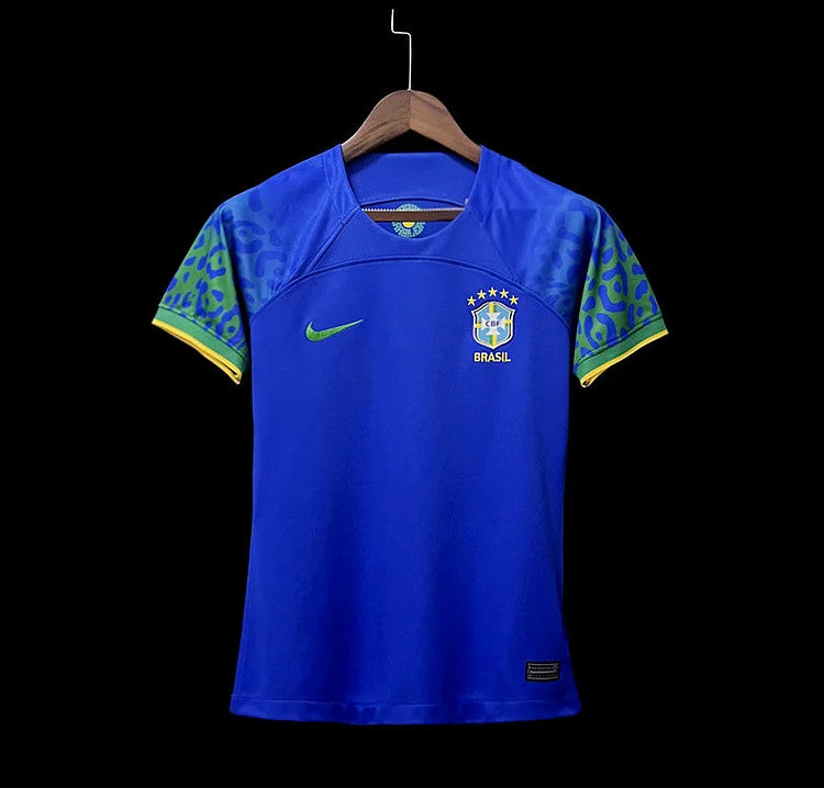 Brésil Maillot Extérieur 2022/23 Coupe du Monde