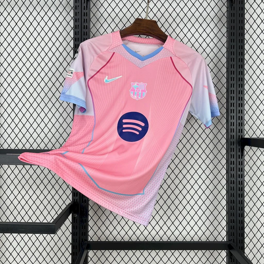 FC Barcelone maillot foot rose 2025 2026